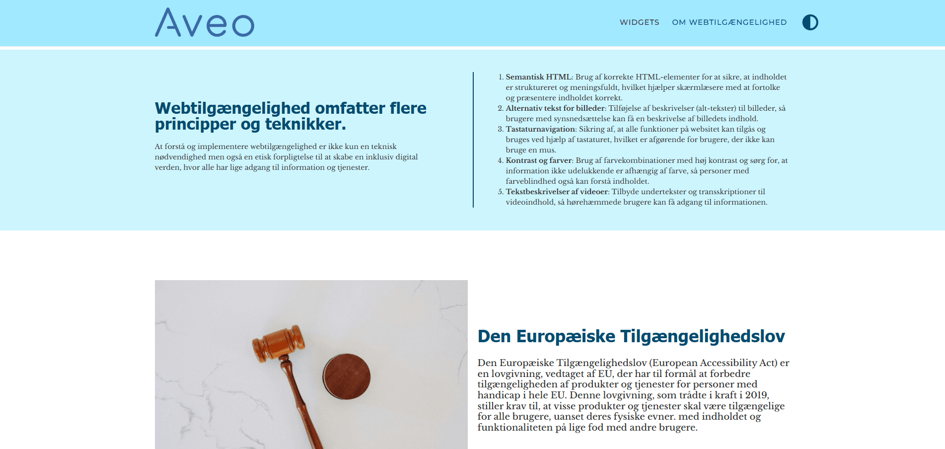 AVEO ACCESSIBILITY screenshot 3