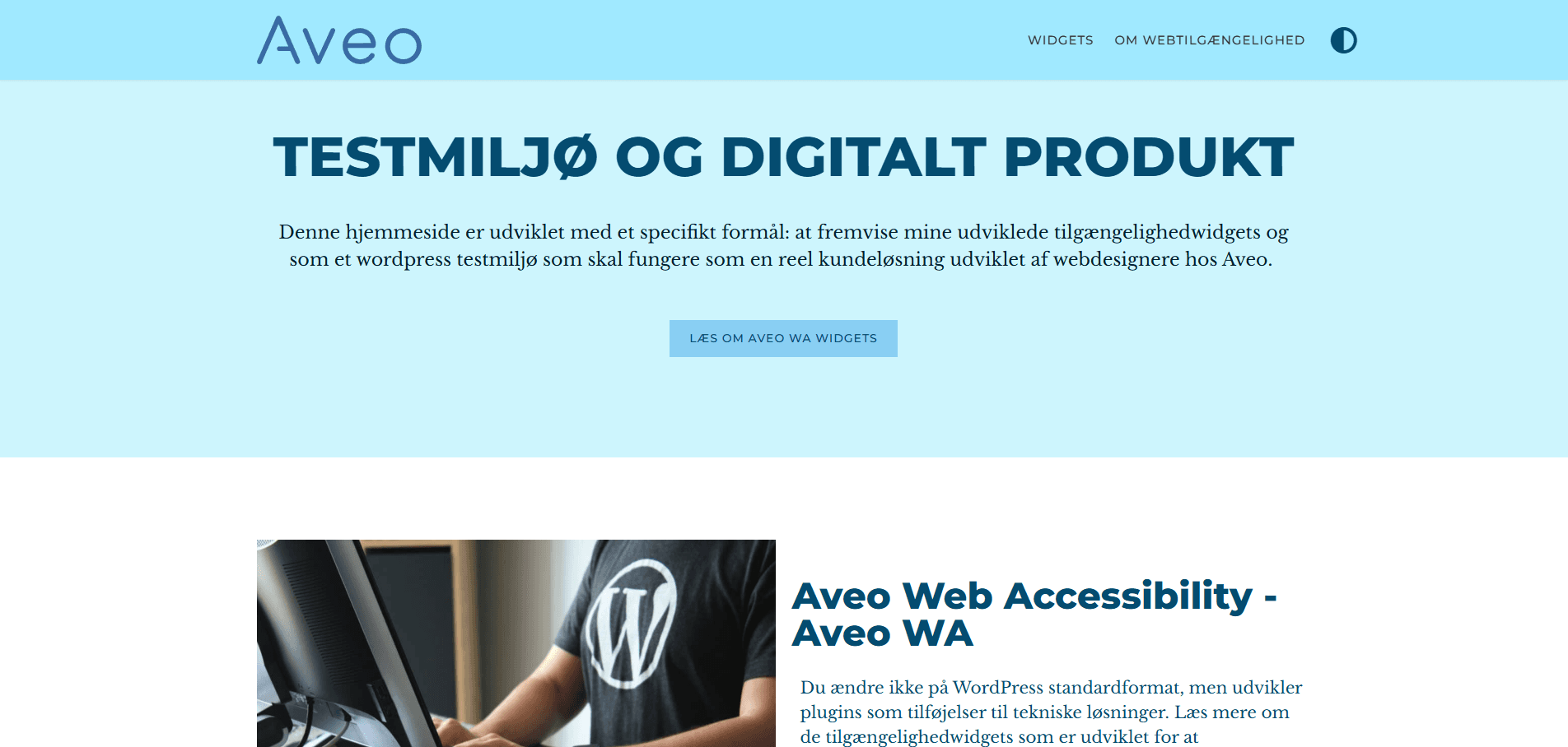 AVEO ACCESSIBILITY screenshot 1