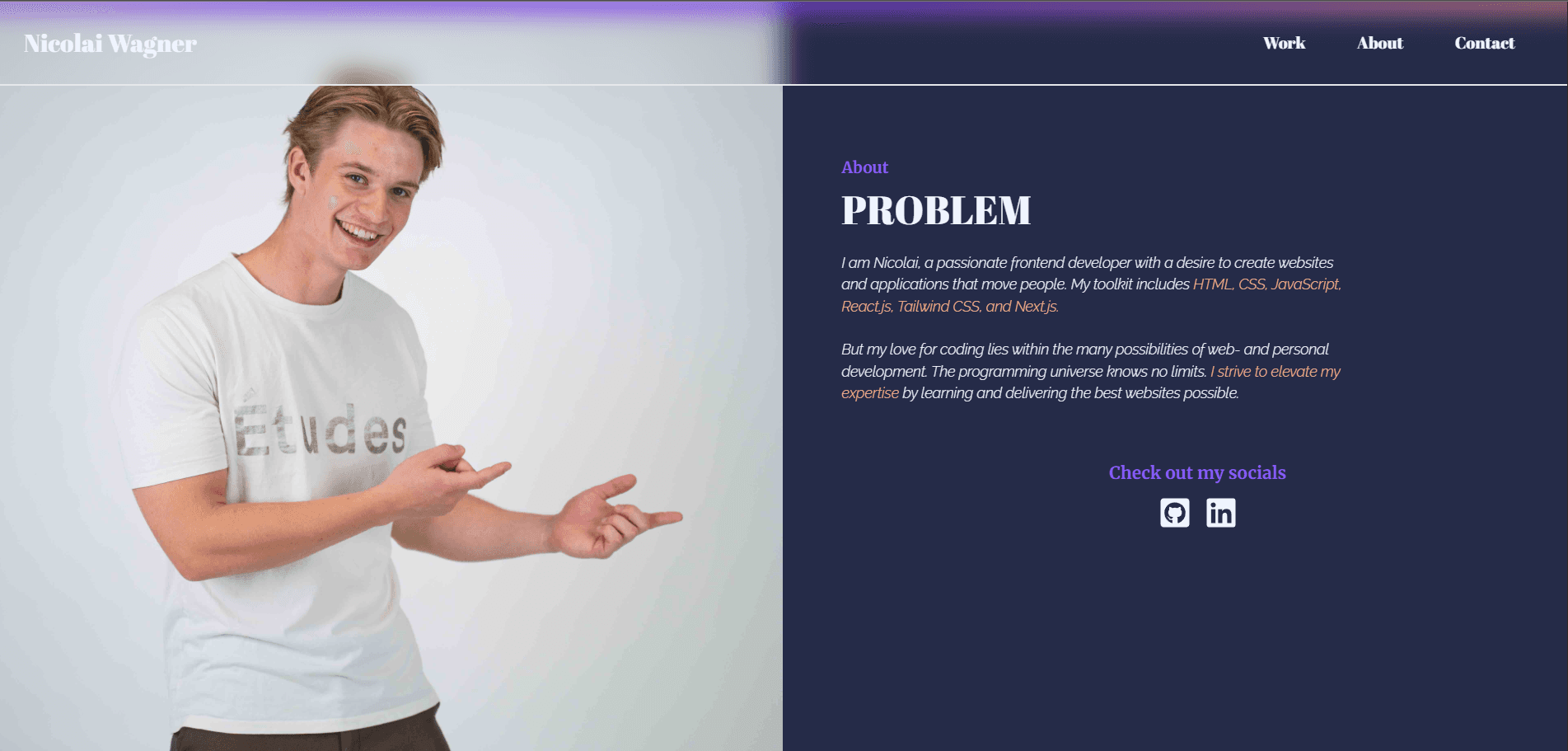 PORTFOLIO ONE screenshot 2